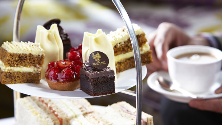 Full Afternoon Tea With A Pot Of Hendrick's Gin And Tonic